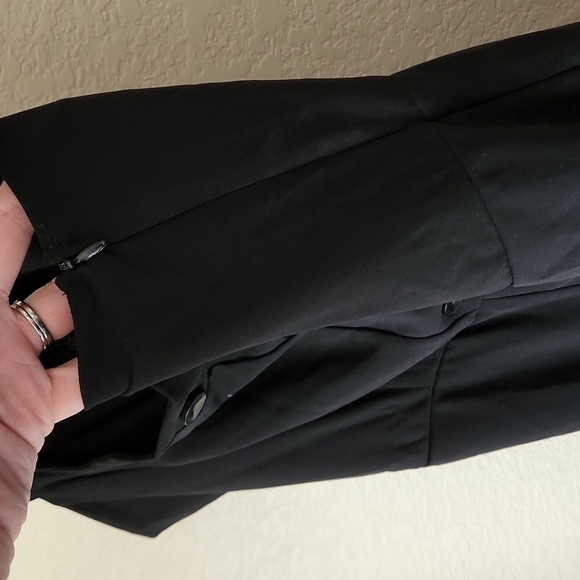 Peach Love Black Dress, Medium - Picture 4 of 6